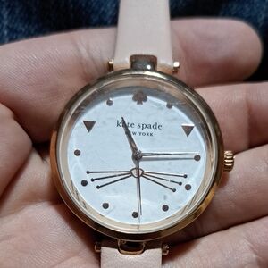 Kate Spade Kitten Watch- Gold and Pink Wearable Watch